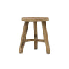 Parq Round Stool Natural Hawthorne Collection Long Way Home