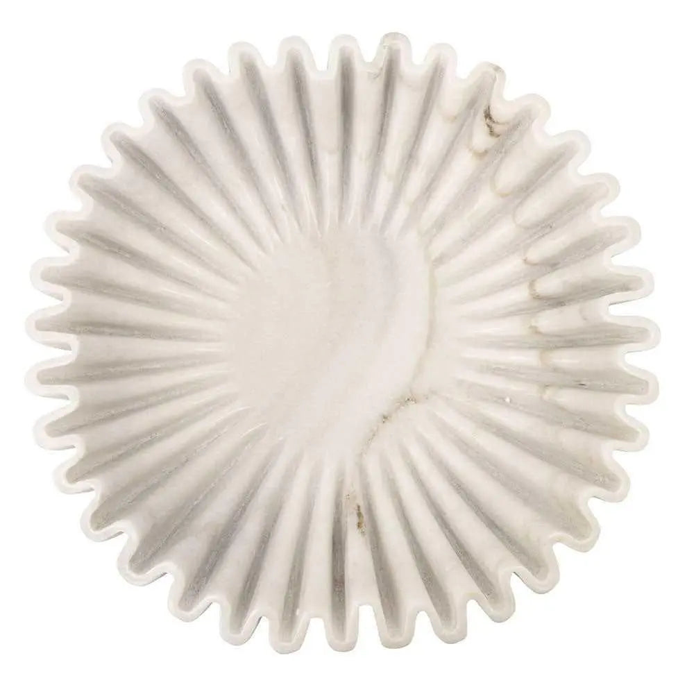 Pleat Marble Dish | Large Hawthorne Collections Long Way Home