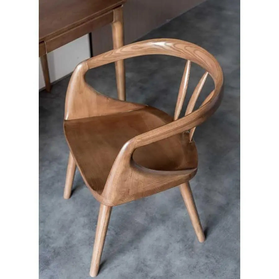 Plymouth Mid-Century Walnut Dining Chair Capulet Long Way Home