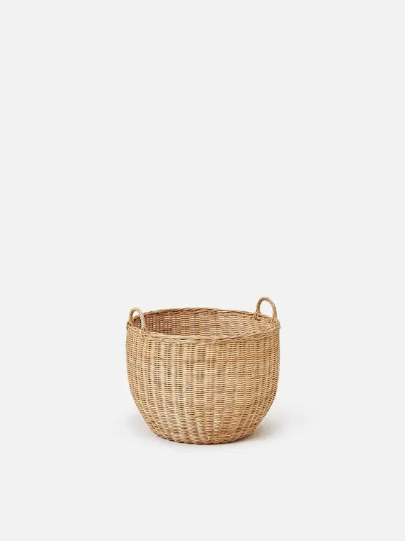 Round Rattan Basket | Città | Long Way Home