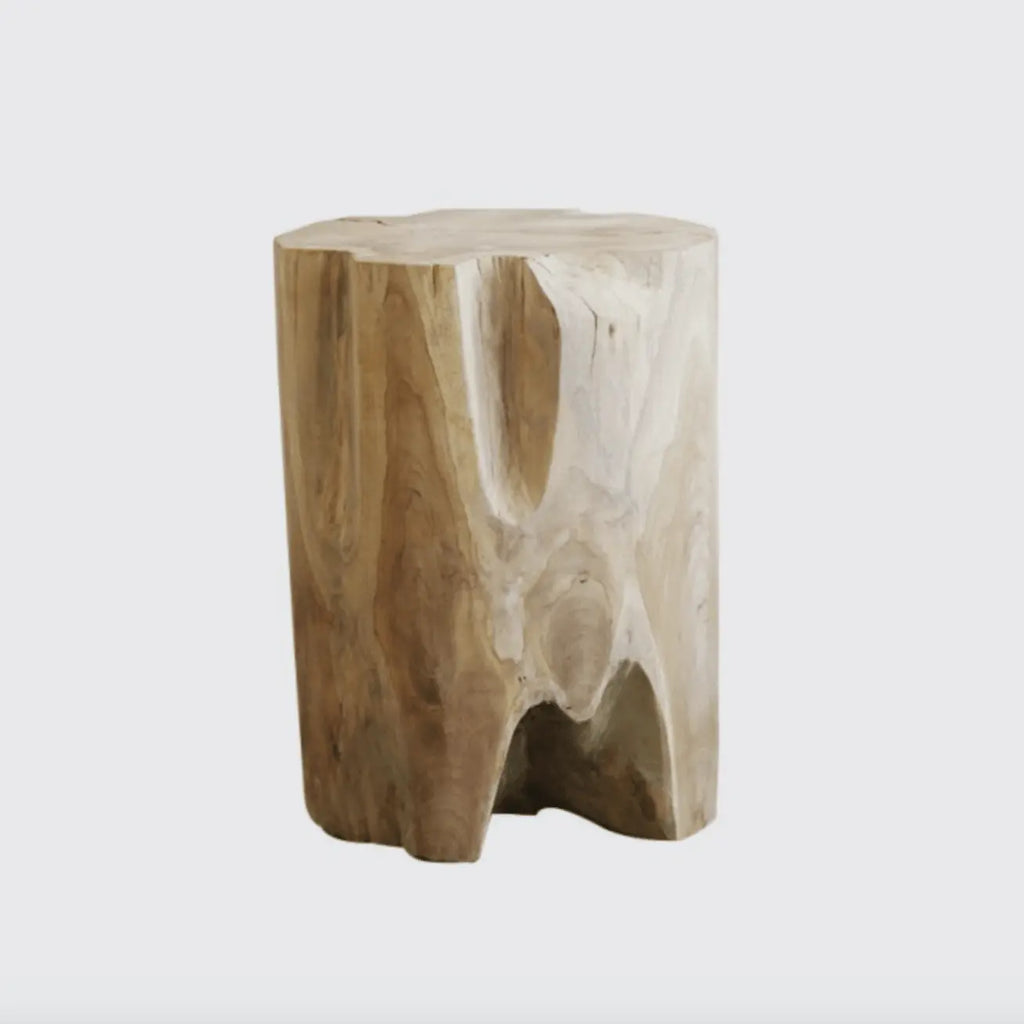 Teak Root Stool/ Table Hawthorne Collection Long Way Home