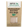 Unbleached Self-Fill Tea Bags Spice Boutique Long Way Home